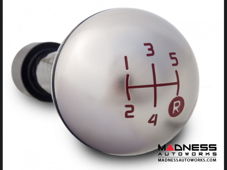 FIAT 500 Gear Shift Knob Genuine ABARTH Carbon Fiber 500 MADNESS